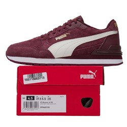 Замшевые кроссовки в красивом бордовом цвете Pum*a 🐈‍⬛  Оригинал