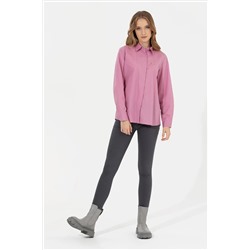 Kadın Manolya Uzun Kollu Gömlek