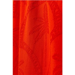 Palmie %100 Pamuk Plaj Havlusu - Turuncu - 70x150 cm