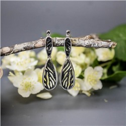 Серьги серебро 52940SB