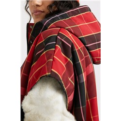 Poncho chaleco tartán