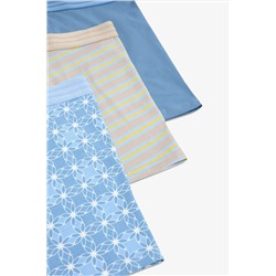 Penti Erkek Pamuklu Blue Design Çok Renkli 3lü Boxer