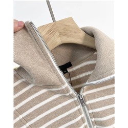 Женский свитер с высоким воротником на замке. Экспорт