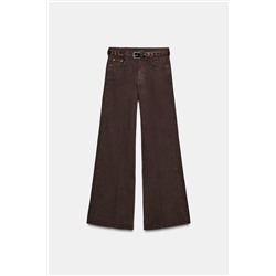 Z1975 BELTED WIDE-LEG JEANS
