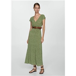 Vestido estampado textura