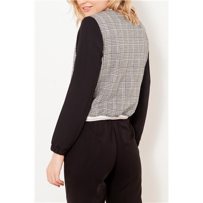 Bomber Gris y negro