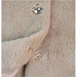 Женский жакет из искусственного меха