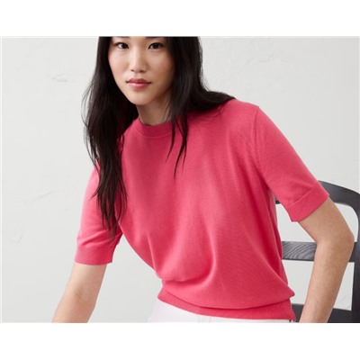 Forever Short-Sleeve Sweater