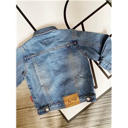 Tomm*y Hilfige*r  👕  джинсовка для мальчиков и девочек, модель oversize