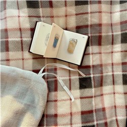 Комплект постельного белья из молочного велюра