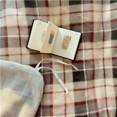 Комплект постельного белья из молочного велюра