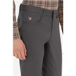 Erkek Antrasit Kanvas Pantolon