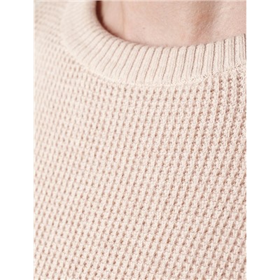 Платье фактурной вязки из хлопка с кашемиром