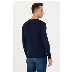 Erkek Lacivert Kazak