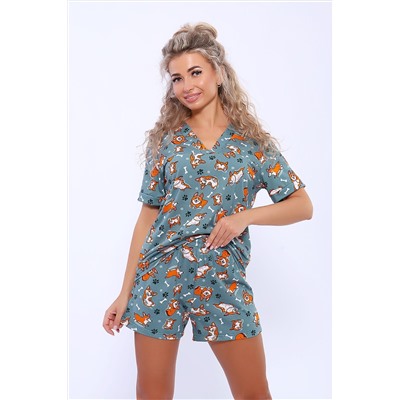 Пижама с шортами 13273 НАТАЛИ #1036527