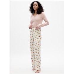 Relaxed Flannel PJ Pants