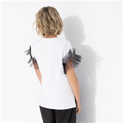 Футболка комбинированная с сеткой, Видно издалека