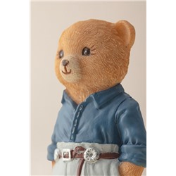 Emma Bear Magnet - Lacivert/Gri - 4x8 cm