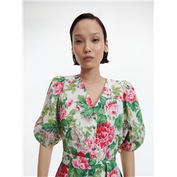 Мини-платье из хлопка