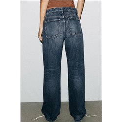 JEANS TRF WIDE LEG TIRO BAJO