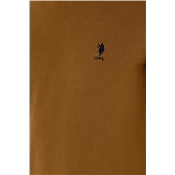 Erkek Açık Haki Basic Kazak