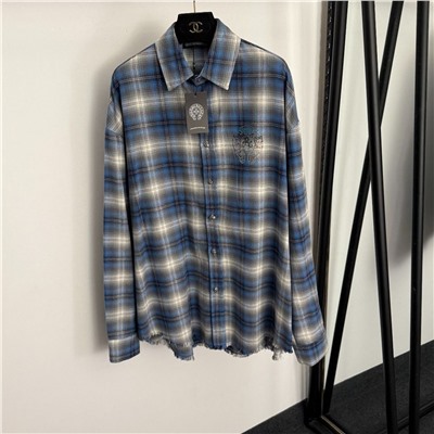 Женская свободная рубашка в клетку  Chrom*e Heart*s