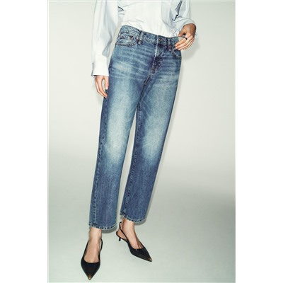 JEANS Z1975 CROPPED TIRO MEDIO