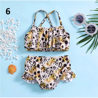 Купальник для девочек. 7 разных моделей (80-120)