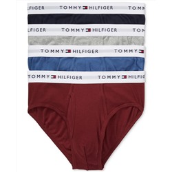 Tommy Hilfiger Men's Underwear, Cotton Brief 4-Pack - 09TF001