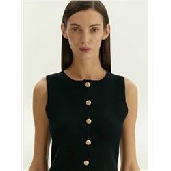 Трикотажный топ, B3223/corvus