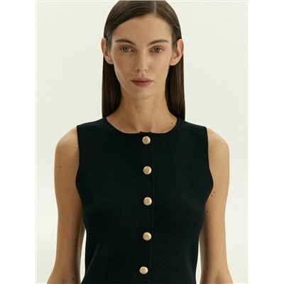 Трикотажный топ, B3223/corvus