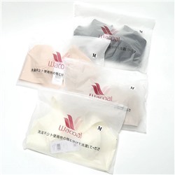 Дышащий бесшовный бюстгальтер  Экспорт  Wacoa*l