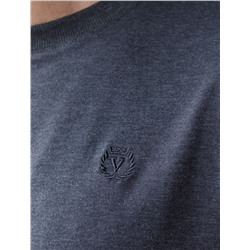 Футболка базовая полуприлегающая из премиального хлопка с эластаном