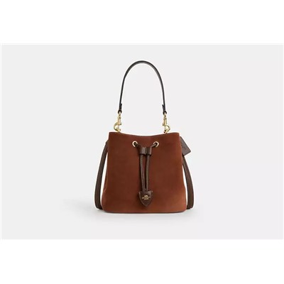 Rowan Bucket Bag With Butterfly Print