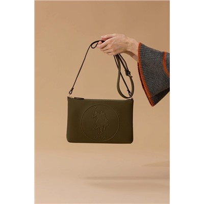 Kadın Açık Haki Çapraz Çanta