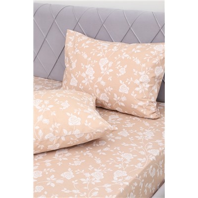 Наволочка поплин Цветочный рай-компаньон