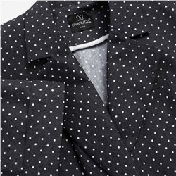 Жакет оверсайз, Джинсовый стиль (черный)