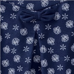 Baby Top mit Muschel-Allover