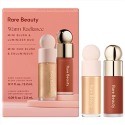 Rare Beauty by Selena Gomez  Mini Warm Radiance Blush & Luminizer Duo​ Makeup Gift Set