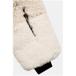 CROPPED FAUX SHEARLING COAT HEIQ XREFLEX™ RECCO® TECHNOLOGY SKI COLLECTION, CHARACTERISTICS