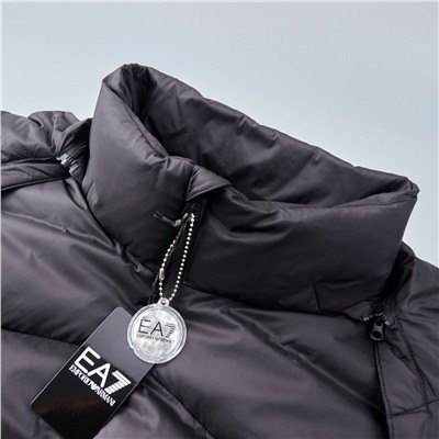 Мужская плотная куртка-пуховик с капюшоном EMPORIO ARMAN*I