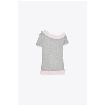 ASYMMETRIC DOUBLE T-SHIRT