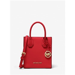 MICHAEL MICHAEL KORS Mercer Extra-Small Pebbled Leather Crossbody Bag