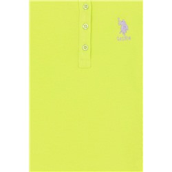 Kız Çocuk Fıstık Yeşili Basic Tişört