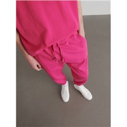 Sweathose in kräftigem Farbton