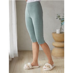 Капри из премиального хлопка с эластаном