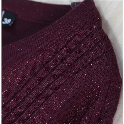 Женское элегантное платье с круглым вырезом