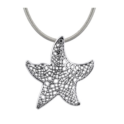 Кулон 45-50см (покрытие античное серебро)