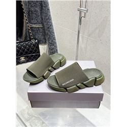 Сланцы/тапочки на плоской подошве (7 цветов) Баленсиаг*а