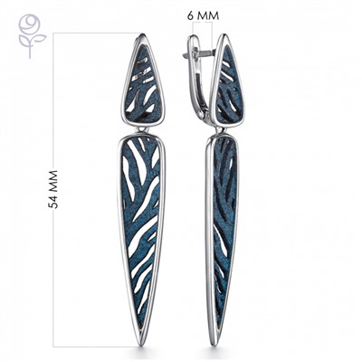 Серьги серебро 52941SU